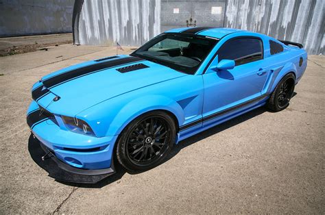 A Grabber Blue Three Valve 2005 Ford Mustang Gt Built For Show And Go