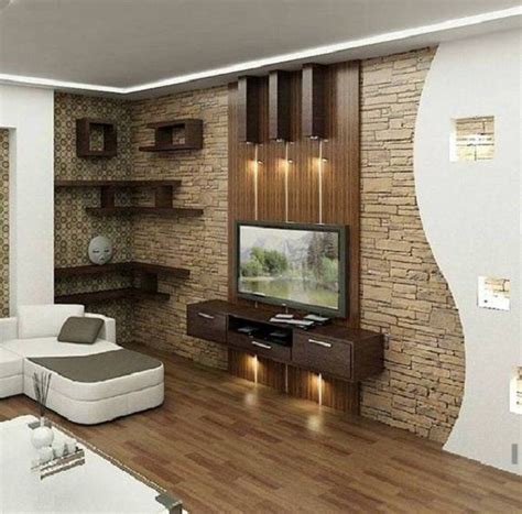 50 Inspirational Tv Wall Ideas Art And Design Living Room Tv