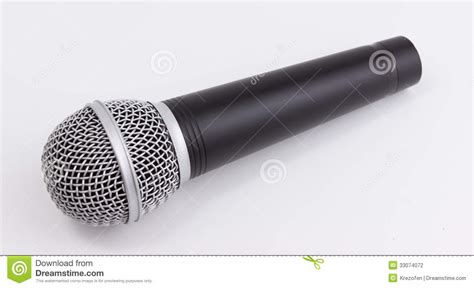 Dynamic Microphone Stock Photo Image Of Cable Oldfashioned 33074072