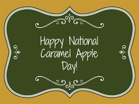 National Caramel Apple Day Saratoga Food Fanatic