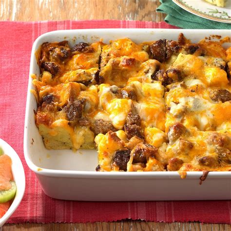 Italian Sausage Egg Bake Recipe Taste Of Home