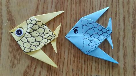 Cara membuat origami ikan dengan mudah. Cara Membuat Origami Ikan By Ria Nofaliana - YouTube