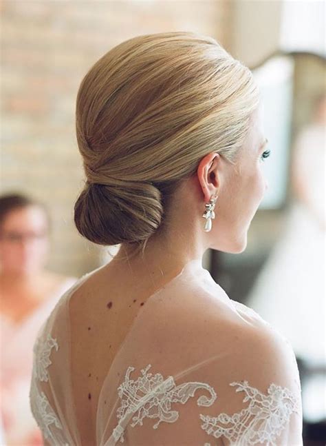 20 Collection Of Chic And Sophisticated Chignon Hairstyles For Wedding