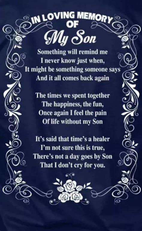 Father Grieving Loss Of Son Quotes Inspiration