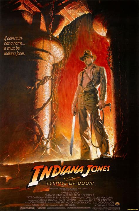 Temple of doom mostly takes place on one location, and belongs more to the great tradition of the impregnable fortress impregnated. Kingdom of the Crystal Skull - Posterwire.com