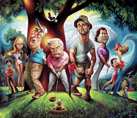 Caddyshack Painting By David Okeefe Pixels