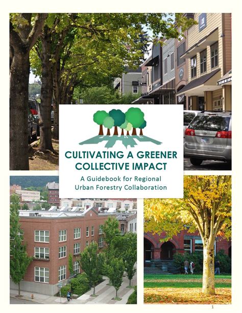 Cultivating A Greener Collective Impact A Guidebook For Regional