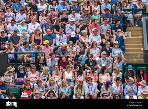 Wimbledon Crowd Stock Photos And Wimbledon Crowd Stock Images Alamy