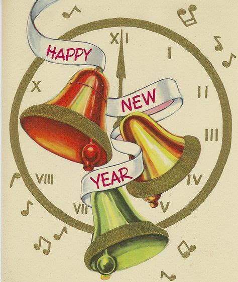 17 Best Cards New Year Vintage Images New Year Card Vintage Happy