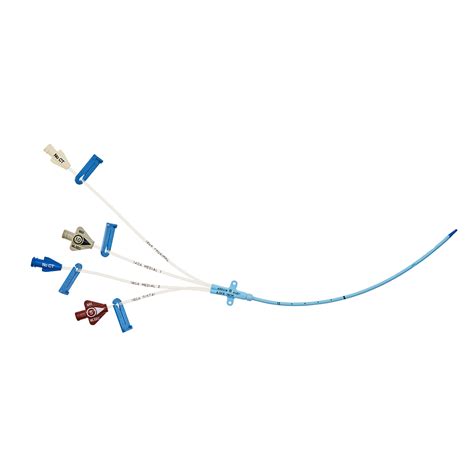 Pressure Injectable Arrowgard Blue Plus Four Lumen Cvc Acute Cvc