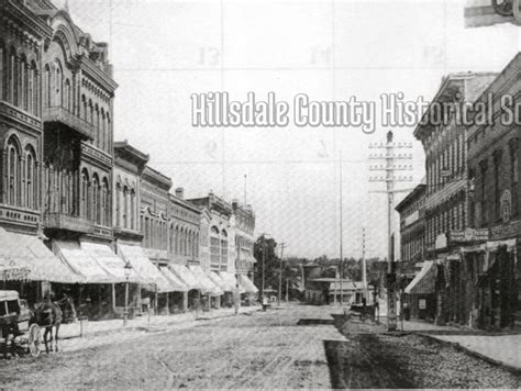 City Of Hillsdale — Hillsdale County Historical Society