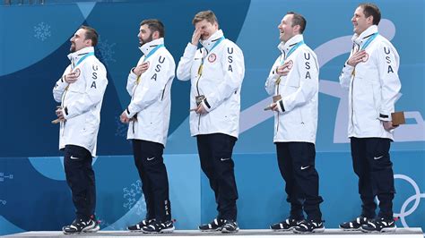 Team Usa Curling Team Members Given The Wrong Gold Medals At Olympics
