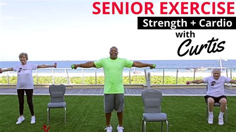 Cardio And Weight Training Exercises For Seniors By Curtis Adams Youtube