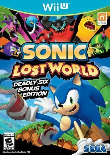 Sonic Lost World Wii U Game Ebay