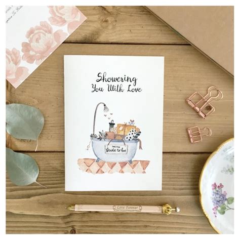 Bridal Shower Card 10 Examples Illustrator Word Pages Photoshop