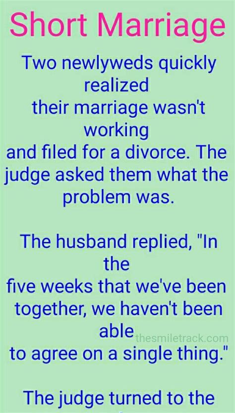 Short Marriage Wife Jokes Stupid Jokes Marriage