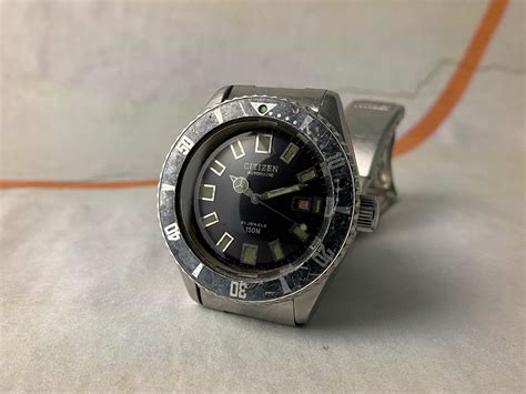 Citizen Challenge 150m Antique Diver Automatic Watch Ref 62 6198 Cal
