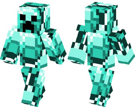 Diamond Creeper Minecraft Skin Minecraft Hub