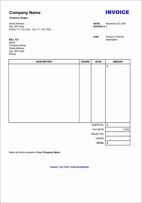 Billing Invoice Templates SampleTemplatess SampleTemplatess