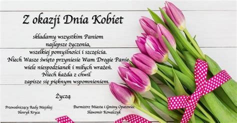 Z okazji dnia kobiet życzę ci: Życzenia z okazji Dnia Kobiet