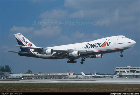 N606ff Tower Air Boeing 747 100 At Miami Intl Photo Id 71788