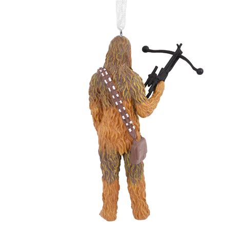 Collectable Star Wars Christmas Ornament Chewbacca And Bowcaster De