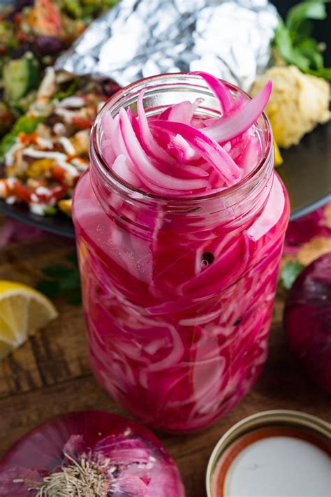 Jump to the quick pickled onions recipe or read. Pickled Red Onions - Closet Cooking