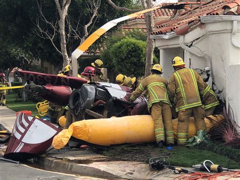Newport Beach Helicopter Crash Dead Injured In Southern