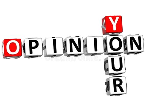 Your Opinion Stock Illustrations 4254 Your Opinion Stock