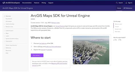 Introducing Arcgis Maps Sdk For Unreal Engine Sensors And Systems