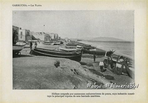 Fotos Antiguas de Almería Barcas en la playa de Garrucha