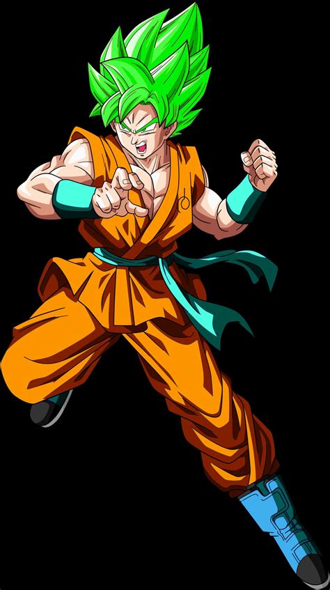 Goku Ssj Verde Personagens De Anime Foto Do Goku Anime