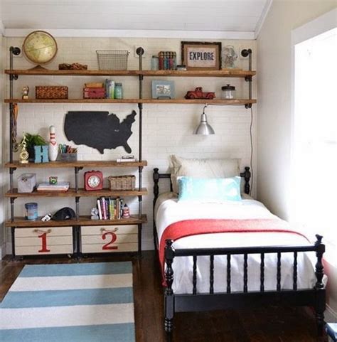 Add some rustic woodland charm to your boys room décor with these powerful blessings from scripture! 20 Teenage Boys Bedroom Designs To Inspire You | Rustic ...