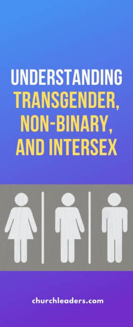 understanding transgender non binary and intersex and biological sex