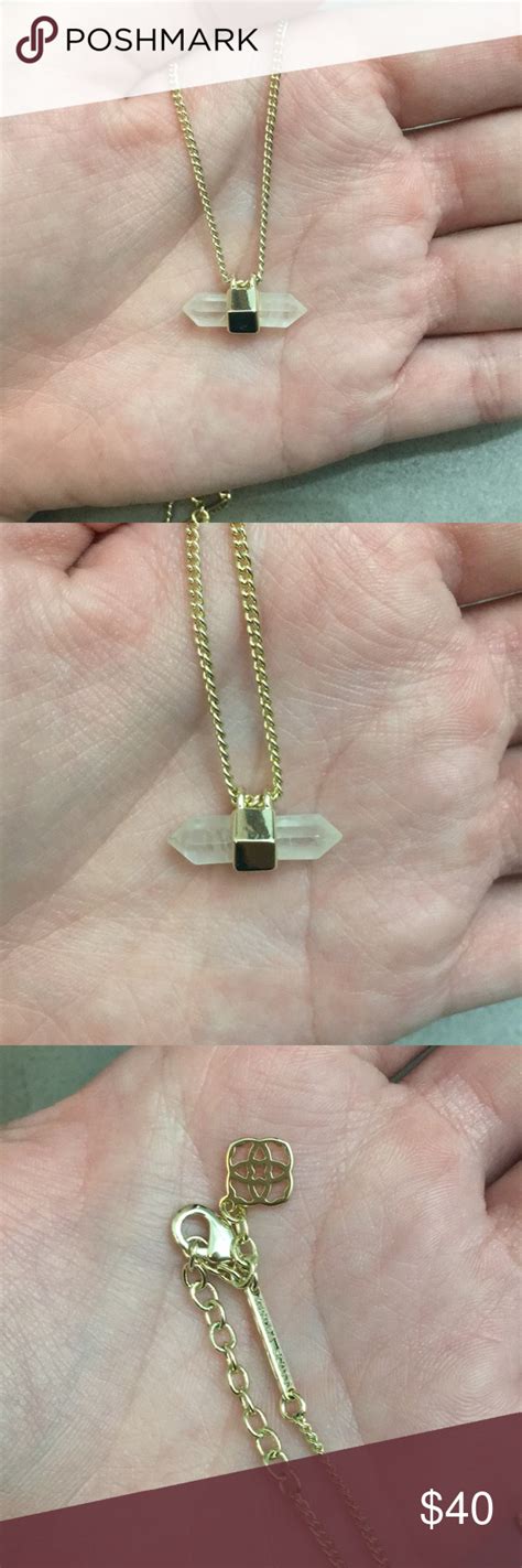 Austin remains home to kendra scott's flagship store and design studio headquarters. Kendra Scott Amanda necklace - clear crystal | Clear ...