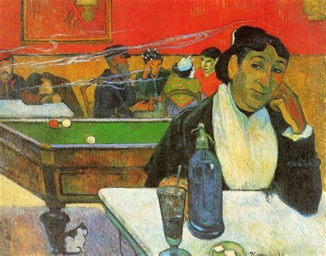Night Cafe In Arles Madame Ginoux Paul Gauguin Wikiart Org