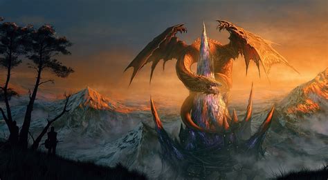 Fantasy Dragon Hd Wallpaper By Randis Albion
