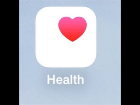 The app loads and says it reads data from the health app but it's not working. iOS iPhone HEALTH APP TUTORIAL - YouTube