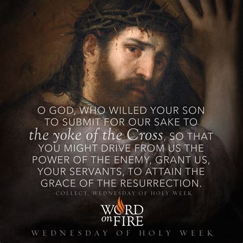 Wednesday Of Holy Week