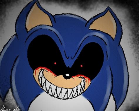 Scary Sonic Exe By SrlOctober23 On DeviantArt