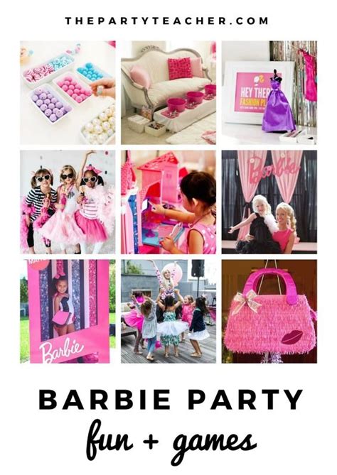 Mini Party Plan How To Plan A Barbie Birthday Party The Party