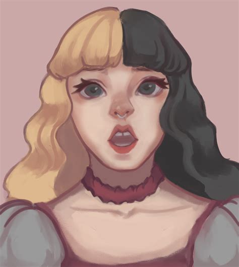 My First Time Drawing Melanie Martinez 😄 Oc Fanart