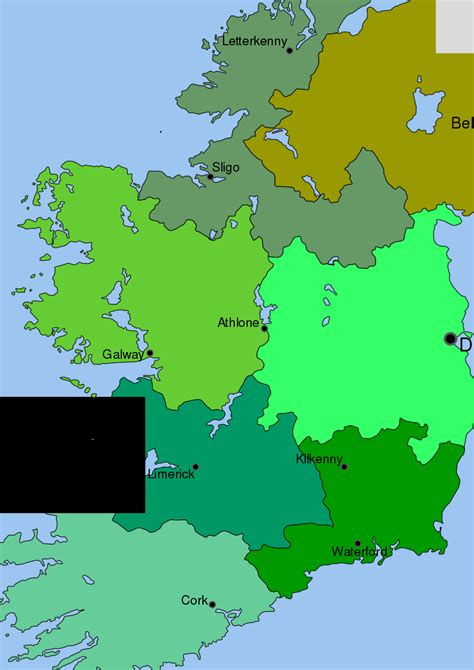 File Ireland Regions Map Svg Wikitravel Shared Hot Sex Picture