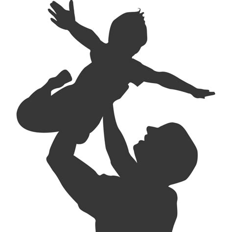 Father Daughter Dance Child Silhouette Father Daughter Dance Child