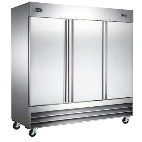 SABA 72 0 Cu Ft Three Door Commercial Reach In Upright Freezer In