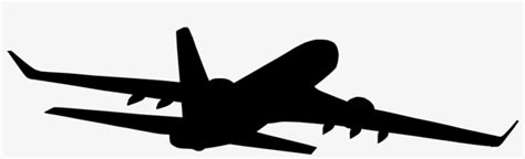 Airplane Clipart Silhouette Best Free Library