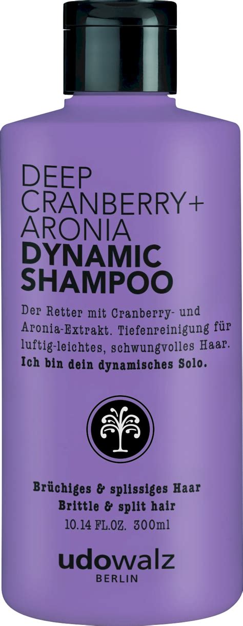 Das care kurkuma + ingwer shampoo von udo walz ist ein mildes shampoo, von dem insbesondere geschädigtes und trockenes haar profitiert. Udo Walz Dynamic Cranberry + Ariona Shampoo, 300 ml ...