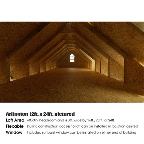 Best Barns Arlington 12 Ft X 16 Ft Wood Storage Shed Floor Included
