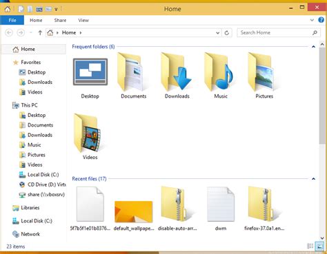 Frequent Folders In Home Folder Reset And Clean In Windows 10