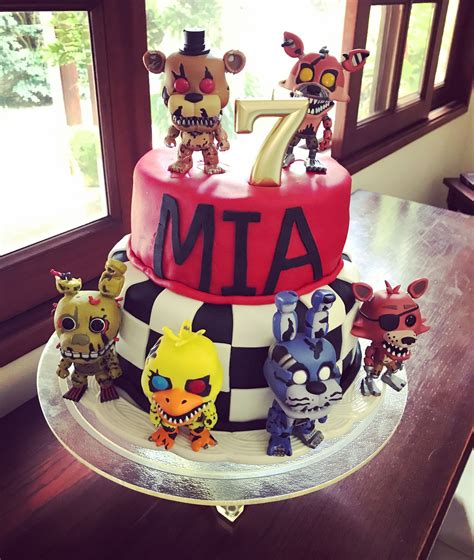 Five Nights At Freddy S Cake Fnaf Cakes Birthdays Fnaf Crafts 0 Hot Sex Picture